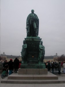 Estatua del primer Gran Duque de Baden, Karlsruhe. Fuente: Reynoso (2007)